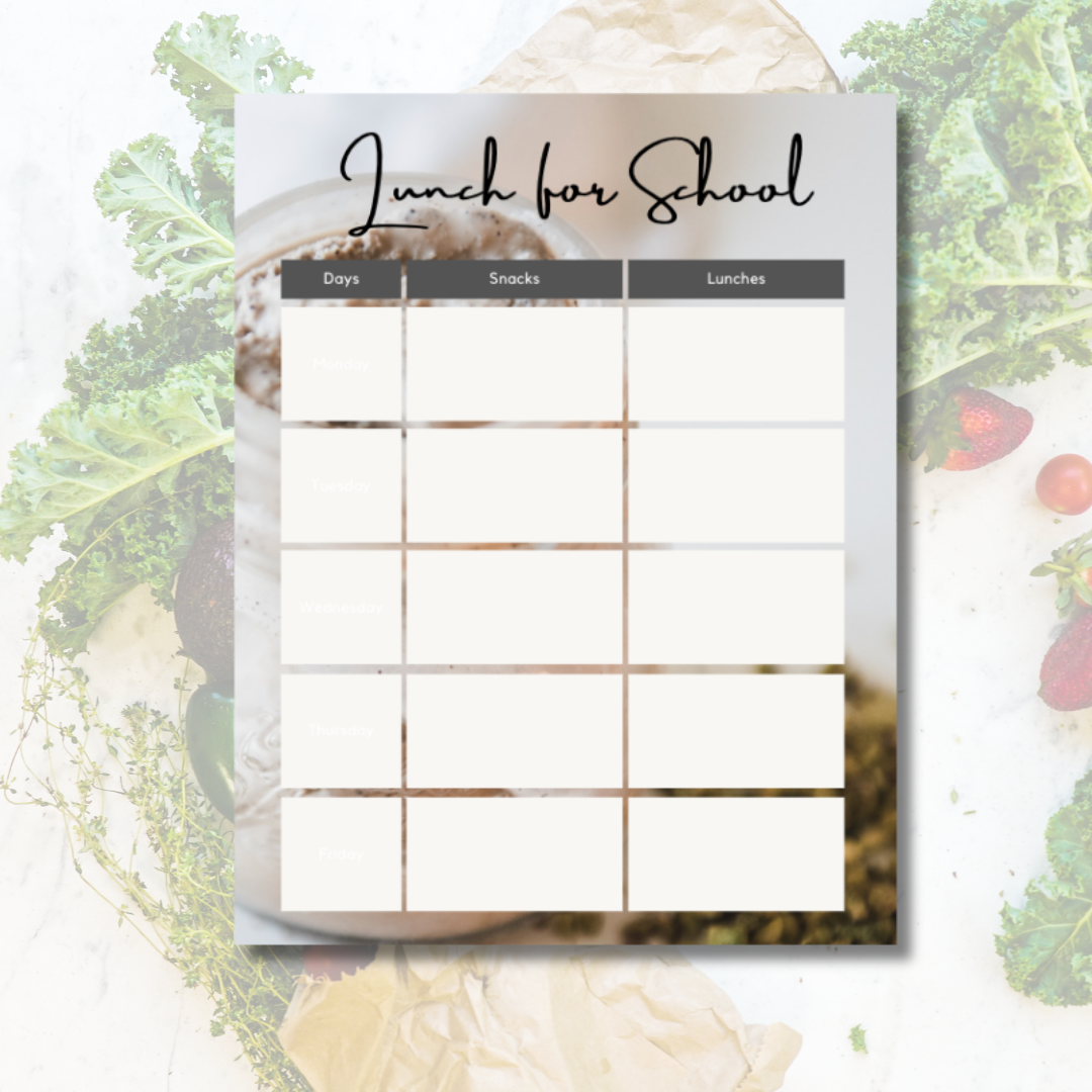 MEAL PLANNER - Your Comprehensive Planner to Nourishing Cuisine