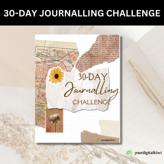 PLR 30-JOURNALLING CHALLENGE - A PLR Journal to Explore Your Emotions