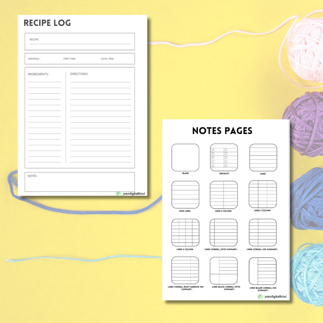 ADHD PRINTABLE PLANNER - The Ultimate Tool for Effective Planning - Wellness & Financial Trackers, Action Plans, Productivity Planners