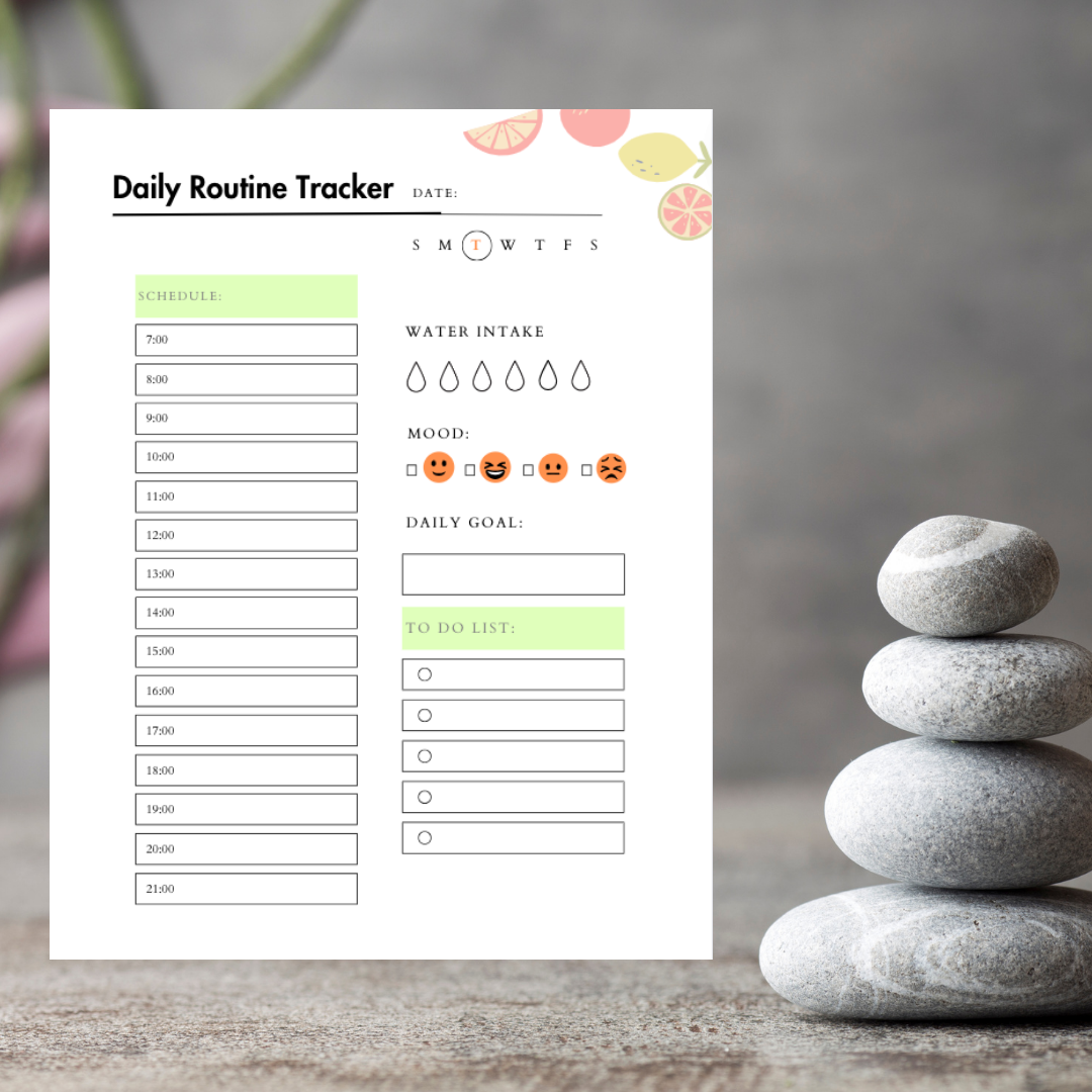 DAILY WELLNESS PLANNER - Your Supreme Digital Planner for Optimal Well-Being