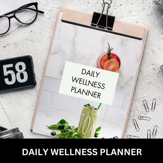 DAILY WELLNESS PLANNER - Your Supreme Digital Planner for Optimal Well-Being