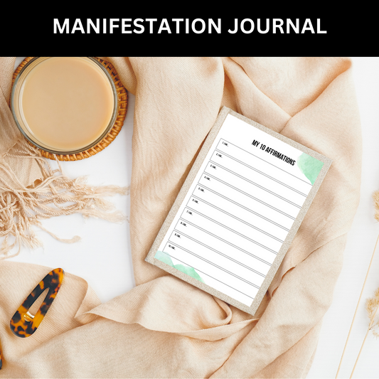 MANIFESTATION JOURNAL - Unlock Your Potential and Create Your Dream Reality
