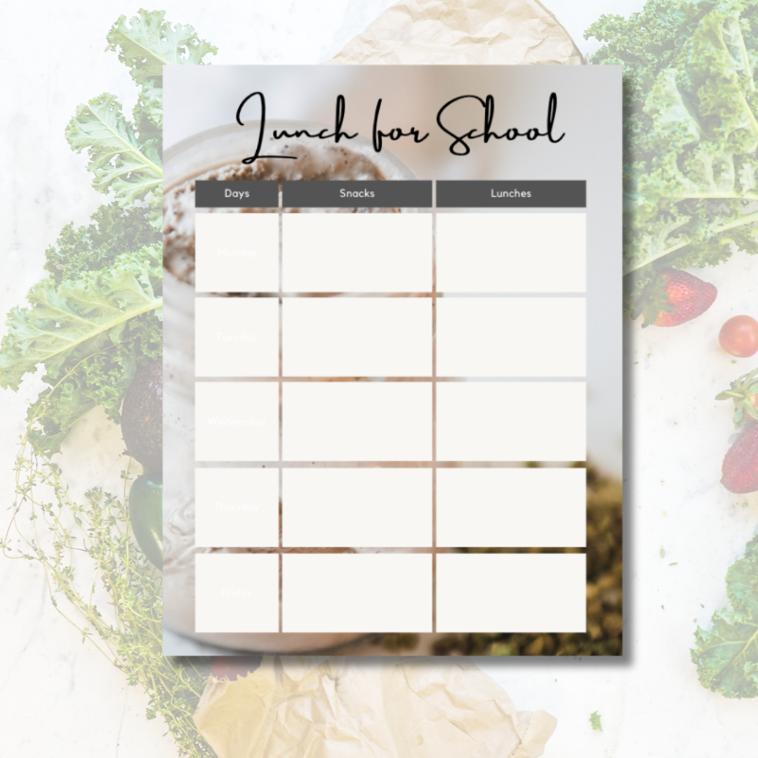 MEAL PLANNER - Your Comprehensive Planner to Nourishing Cuisine