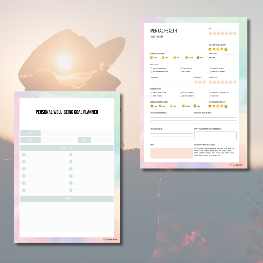 MENTAL HEALTH JOURNAL - The Ultimate Journal for your Journey Towards – yourdigitalkiwi