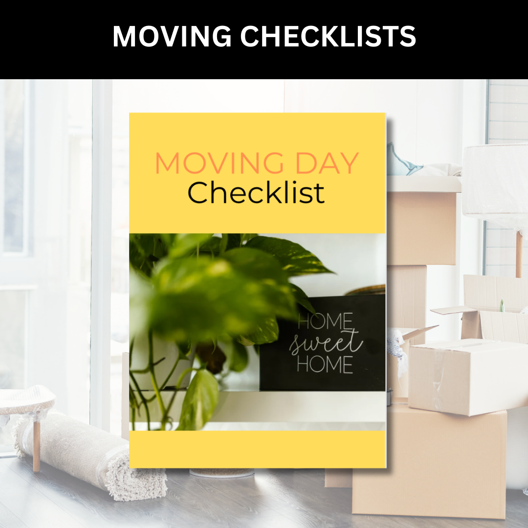 EDITABLE MOVING CHECKLIST - Moving Day Printable Checklist - Fully Cus ...