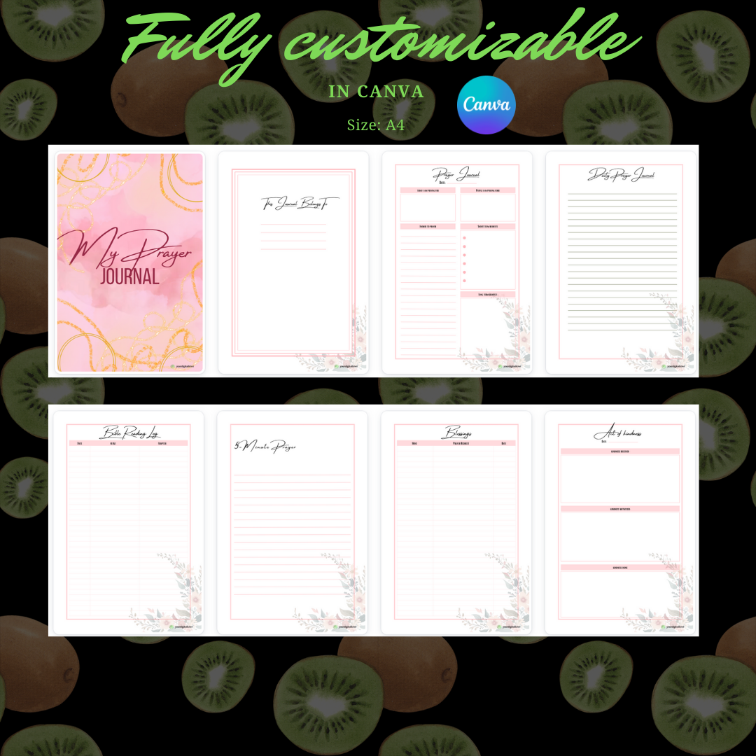 PRAYER JOURNAL - Nourish Your Soul and Deepen Your Spiritual Connection