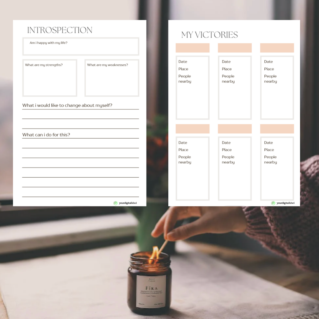 SELF-CARE PLANNER - Your Essential Companion for Prioritizing Wellness and Achieving Balance