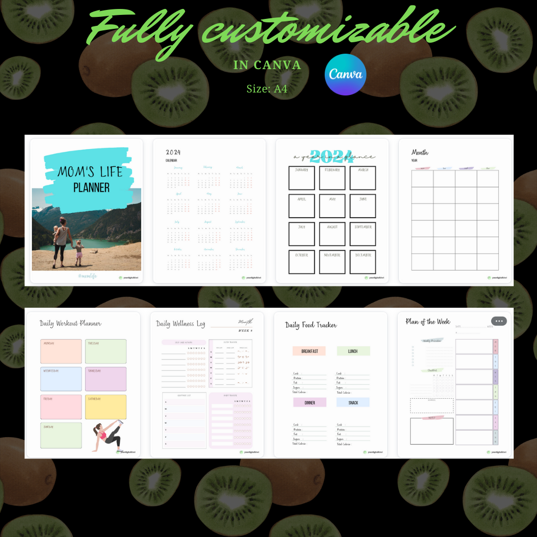 HOUSEHOLD PLANNER PACK - The Ultimate Planner designed with busy moms in mind