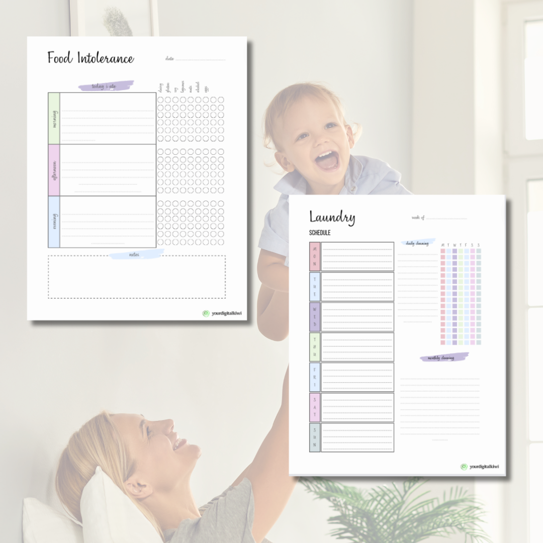 HOUSEHOLD PLANNER PACK - The Ultimate Planner designed with busy moms in mind