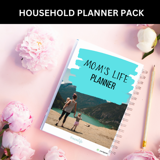 HOUSEHOLD PLANNER PACK - The Ultimate Planner designed with busy moms in mind